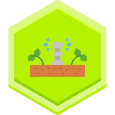 Bir bitkinin vektör illüstrasyonu