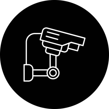 Kamera. Web simgesi basit illüstrasyon