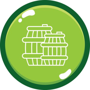 Yemek. Web simgesi basit illüstrasyon