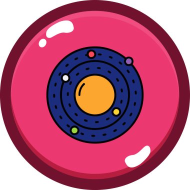 Çörek vektör çizim