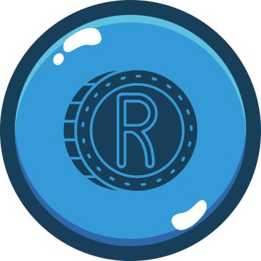 Para simgesi. vektör çizim