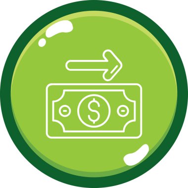 para simgesi vektör illüstrasyonu