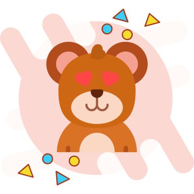 Sevimli ayıcık yürekleri