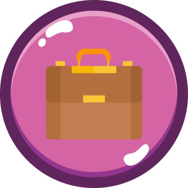 çanta çantası simgesi - taslak biçimi