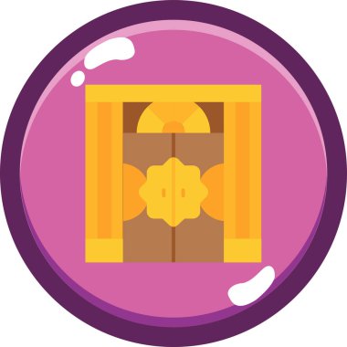 Para için. Web simgesi basit illüstrasyon