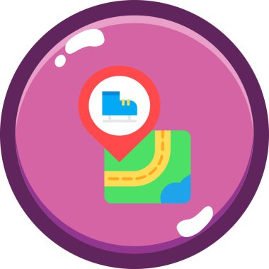 harita konumu pin web simgesi