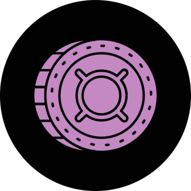 Modern simgenin vektör illüstrasyonu