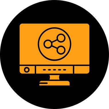 vektör bilgisayar ico, vektör illüstrasyonu