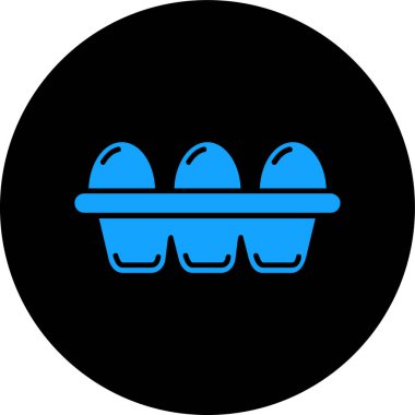 Bir besin simgesinin vektör illüstrasyonu