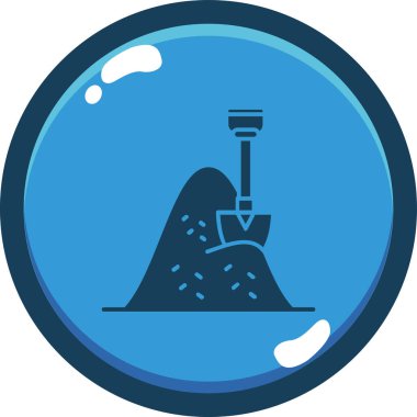 Bir gemi simgesinin vektör çizimi