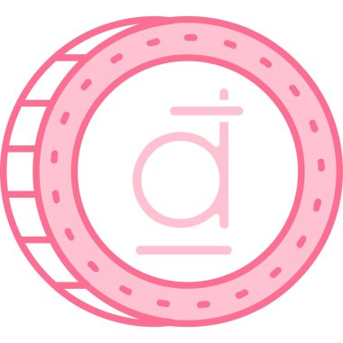 Modern harf logosunun vektör simgesi