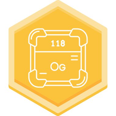 Madalya düz vektör simgesi