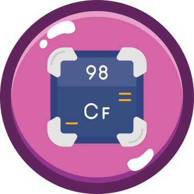 Bir gaz simgesinin vektör illüstrasyonu
