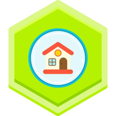 ev vektörü simgesi modern basit illüstrasyon