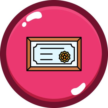 Casino çip vektör simgesi