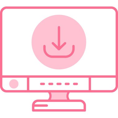 Bilgisayar faresi. Web simgesi basit tasarım