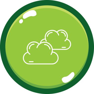 Bulut hesaplama teknolojisi vektör çizimi