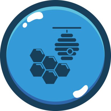 Tatlım. Web simgesi basit illüstrasyon