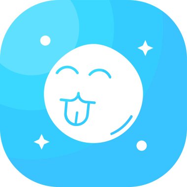 Ay. Web simgesi basit tasarım