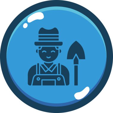 Bir kadın simgesinin vektör illüstrasyonu