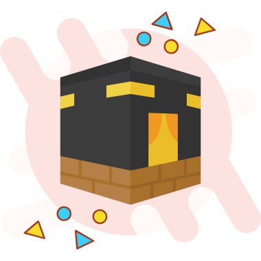 Çizgi film simgesinin vektör çizimi