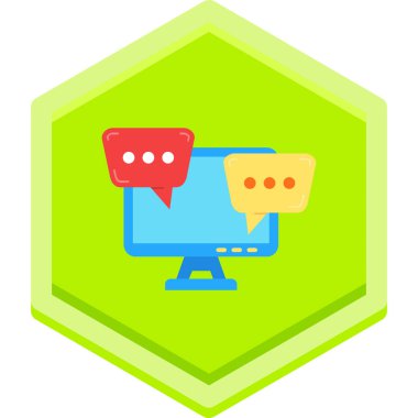 İleti vektör çizimi içeren konuşma baloncukları