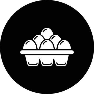 Tavuk. Web simgesi basit illüstrasyon