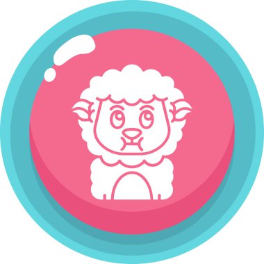 Vektör illüstrasyonu, simge ögesi arkaplanı