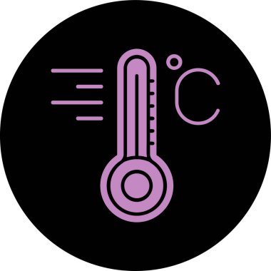 İllüstrasyon klima simgesi