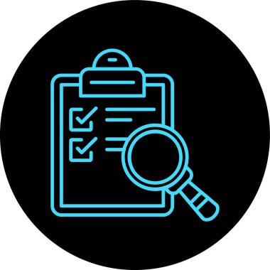 Arama simgesi vektör illüstrasyonu