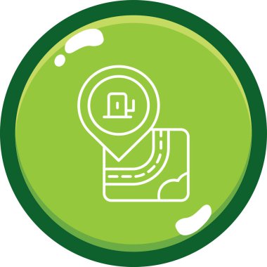 Seo simgesinin vektör illüstrasyonu