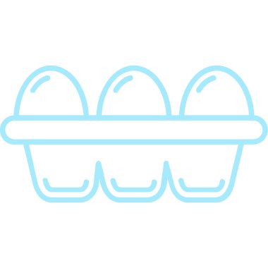 Yumurta Simgesi, Vektör illüstrasyonu