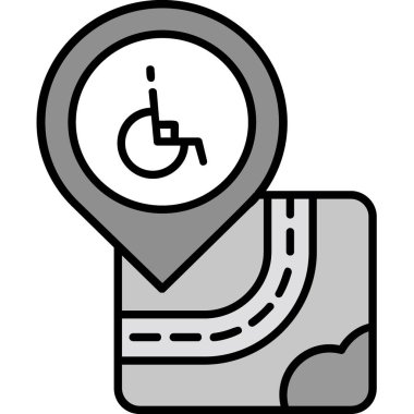 Pasifleştirilmiş kişi konumu simgesi