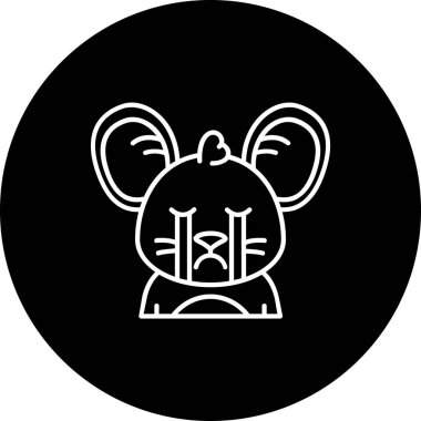 Kişisel şahsi şahsi meselelerin ikonu. kişisel vektör simgesi