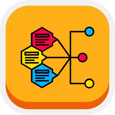 veri analizi. Web simgesi