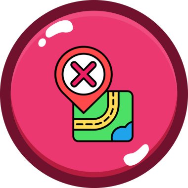 konum haritası simgesi