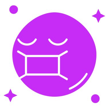 emoji. Web simgesi basit illüstrasyon