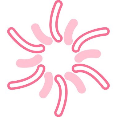 Kanser. Web simgesi basit illüstrasyon