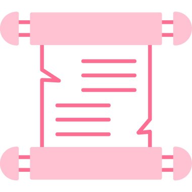 belge simgesi vektör illüstrasyonu