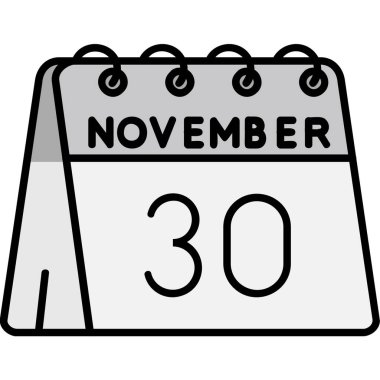 Kasım tarihli takvim