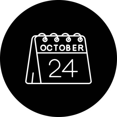 Takvim simgesinin vektör illüstrasyonu