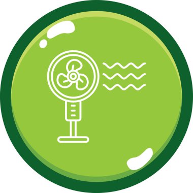 Yeşil arkaplanın vektör illüstrasyonu