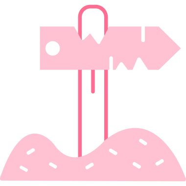 Çizgi film simgesinin vektör çizimi