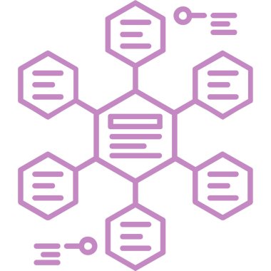 veri analizi vektör çizgisi simgesi, işaret, illüstrasyon