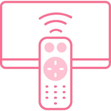 Kablosuz. Web simgesi basit illüstrasyon