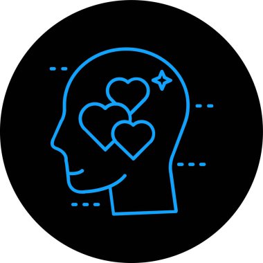 vektör aşk simgesi illüstrasyonu