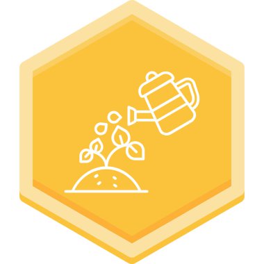 Modern simgenin vektör illüstrasyonu