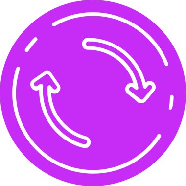 Simge vektör illüstrasyonunu tazele