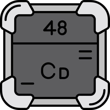 Tek bir gaz simgesinin vektör illüstrasyonu