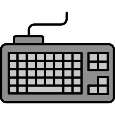 bilgisayar fare düz simgesi, vektör illüstrasyonu